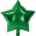 Balão Metal Estrela 35x35cm Verde 